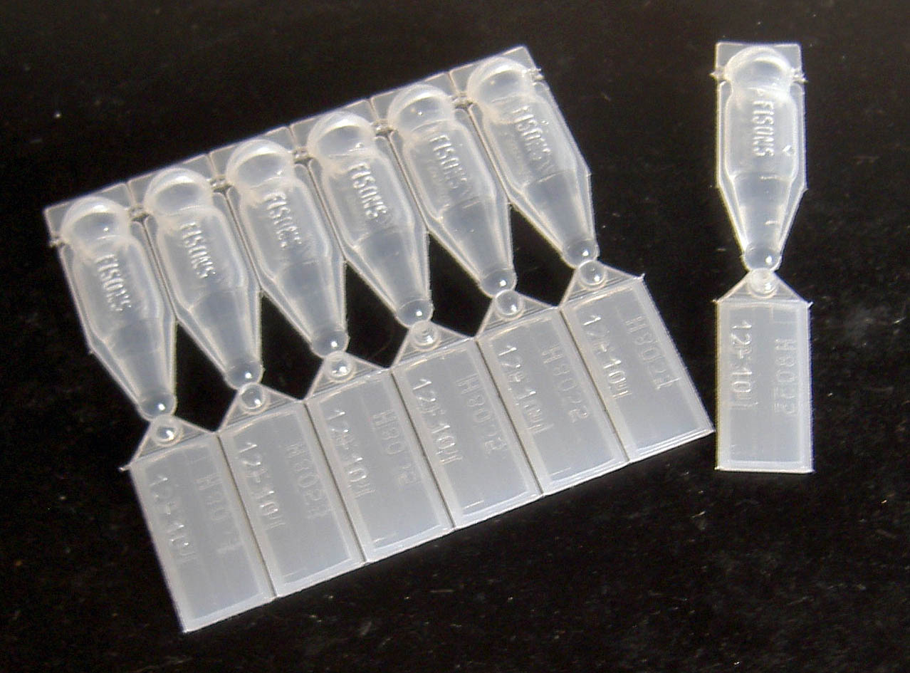 BFS pharmaceutical containers and vials for sterile applications