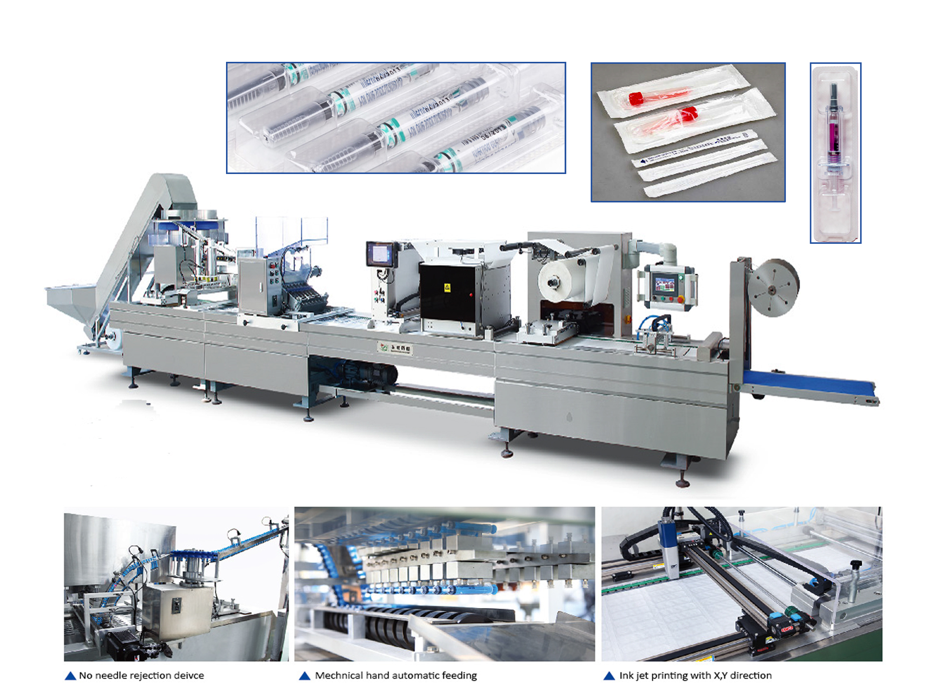 Medical Consumables Blister Packaging Machine