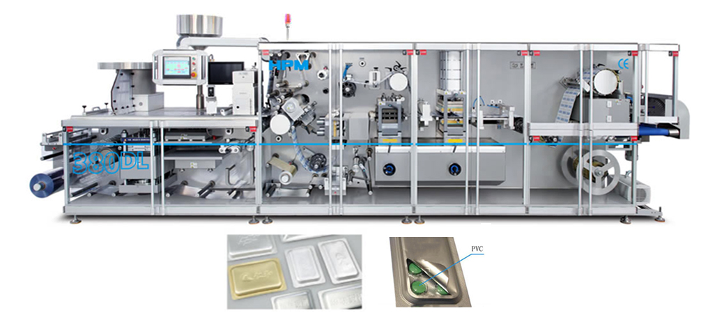 DPH-270/380DL High-Speed Tropical Aluminum Rotary Blister Machine